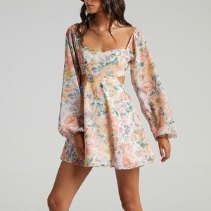 showpo ebonee floral dress